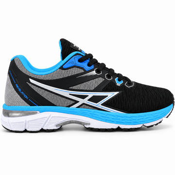Tênis Revelation Gel Impulso Preto e Azul