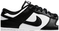 Nike Dunk Low Panda - detalhe do cabedal