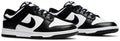 Nike Dunk Low Panda - par em perspectiva