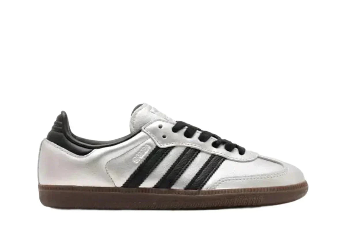 Tênis Adidas Samba OG Metallic Silver Prata - foto 1