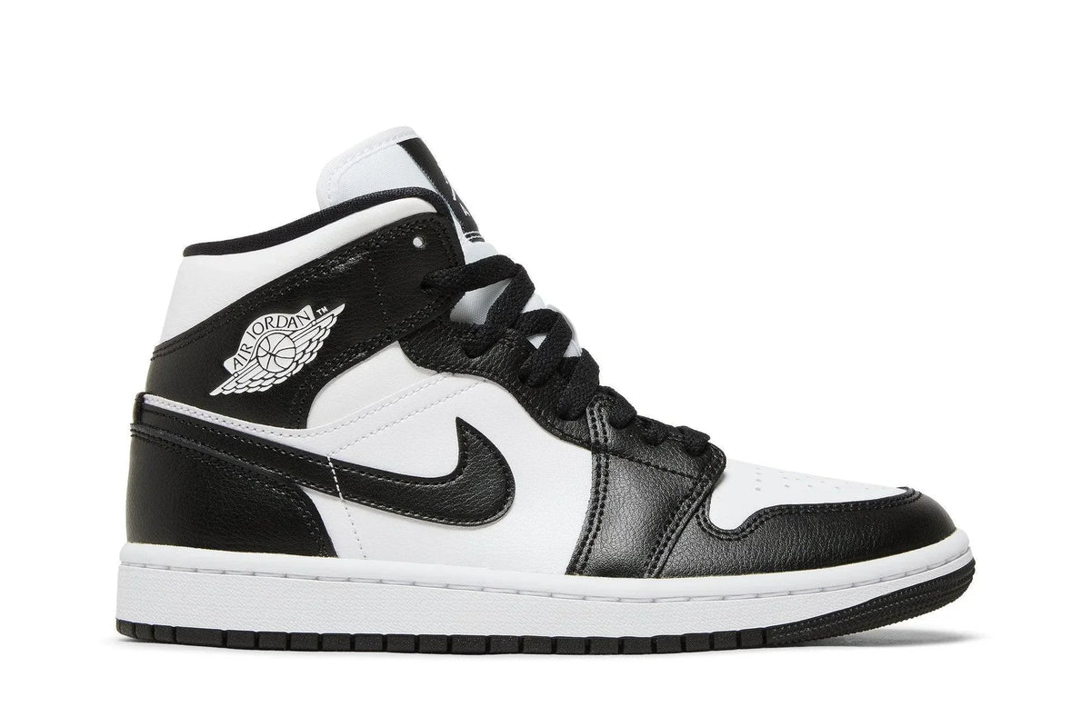Tênis Air Jordan 1 Mid Panda Preto - foto 1
