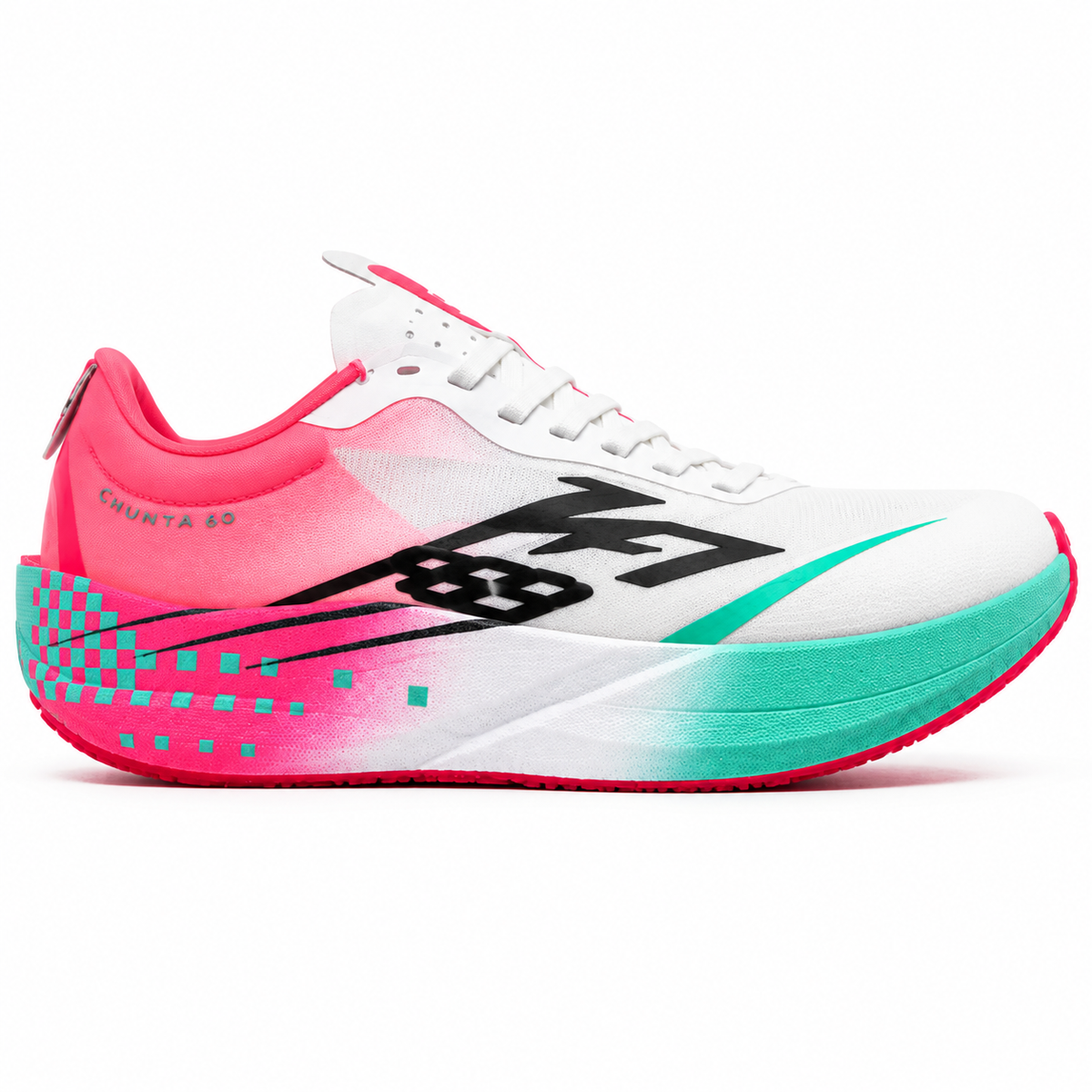 Tênis Chunta 6.0 cores menta, rosa e azul candy