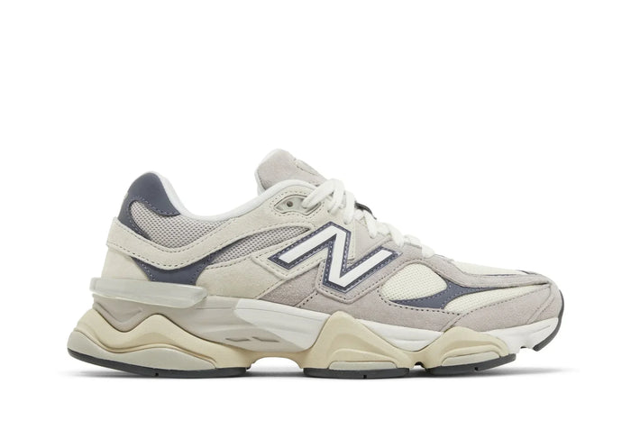 Tênis New Balance 9060 Moonrock Linen Dark Artic Grey Cinza