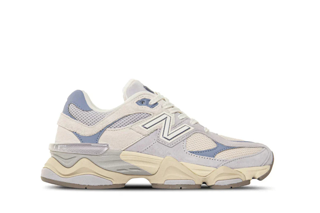 Tênis New Balance 9060 Pearl Grey Linen Azul - foto 1