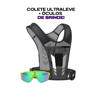 Colete de Corrida Ultraleve Refletivo
