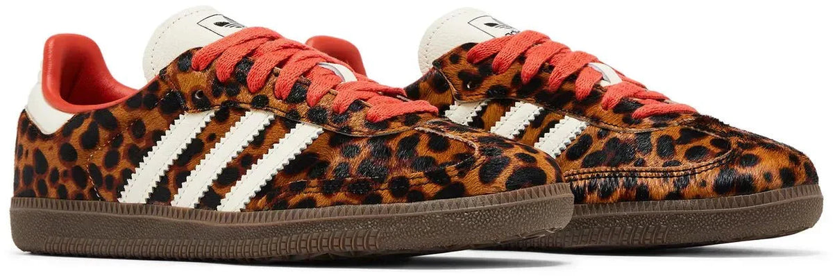 Tênis Adidas Samba OG Preloved Red Leopard Pack Marrom - foto 2