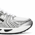 Asics Kayano 14 Prata e Preto - biqueira