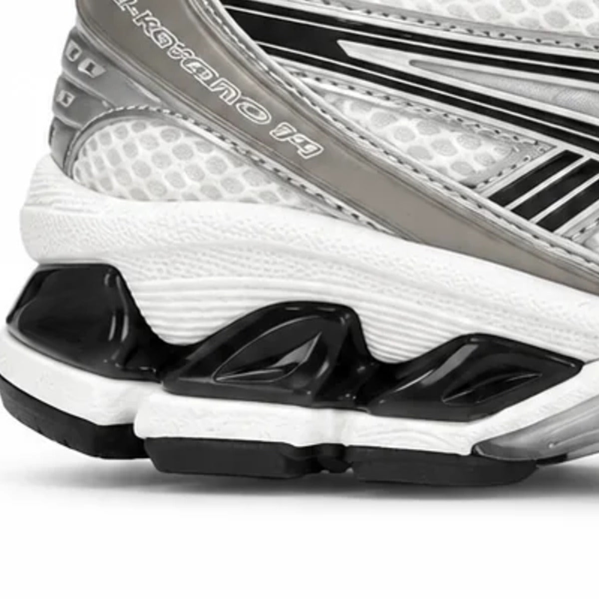 Asics Kayano 14 Prata e Preto - amortecimento GEL