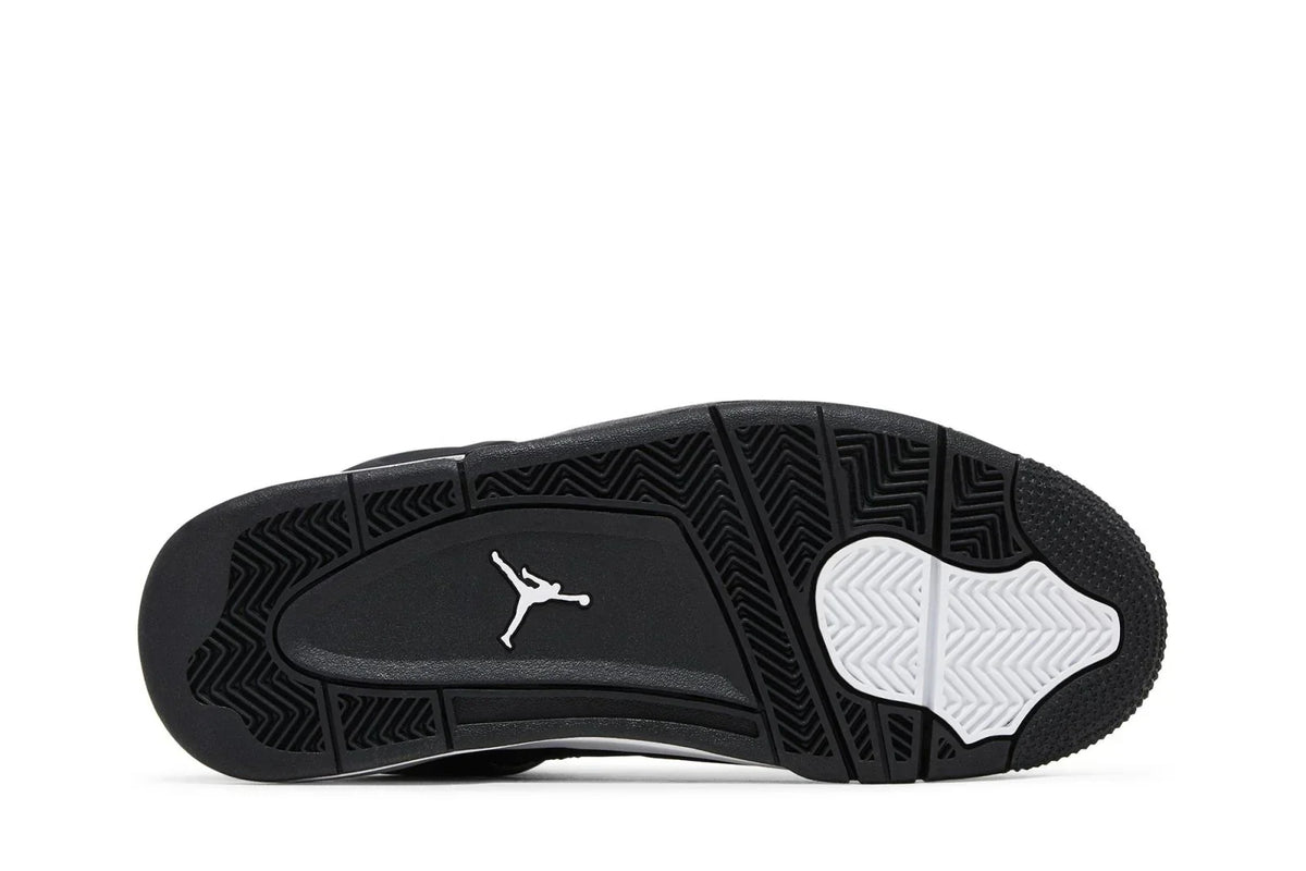 Tênis Air Jordan 4 Retro White Thunder Preto - foto 4