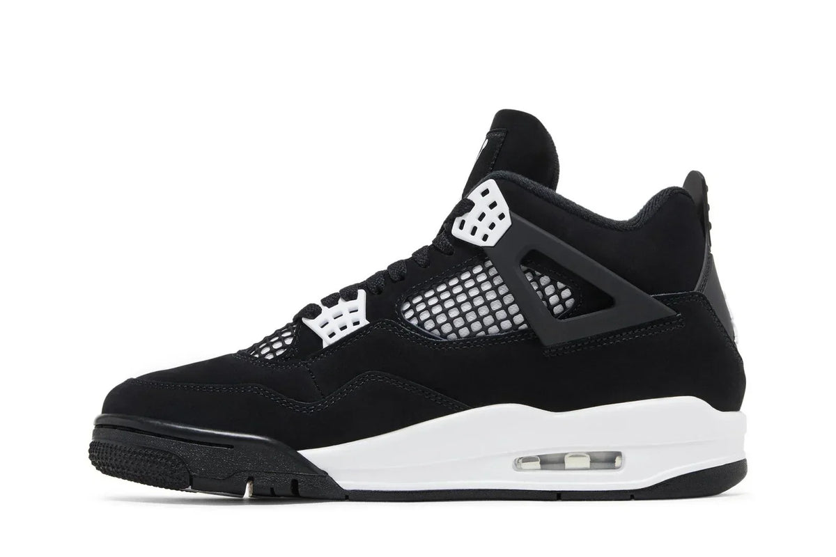 Tênis Air Jordan 4 Retro White Thunder Preto - foto 5